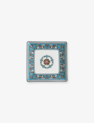 Wedgwood Florentine bone china square tray 14.5cm (British brand)