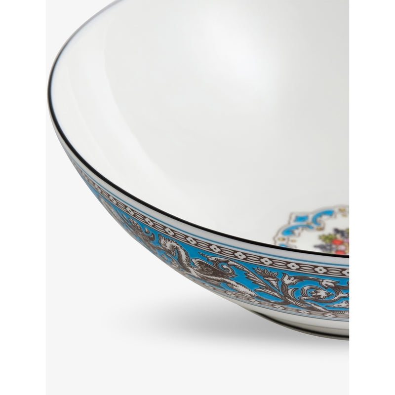 Wedgwood Florentine Turquoise bone china cereal bowl 18cm (British brand)