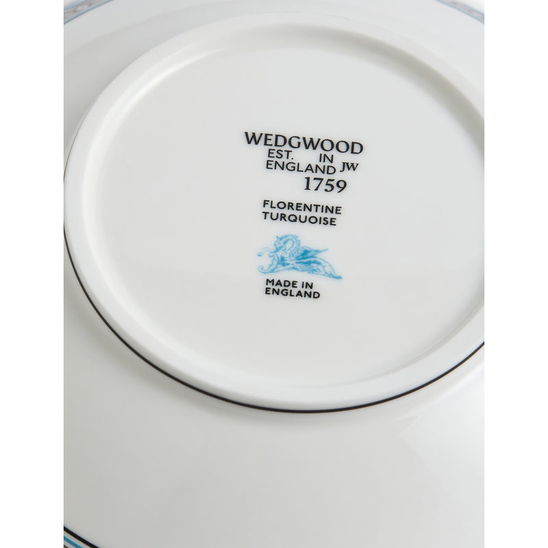 Wedgwood Florentine Turquoise bone china cereal bowl 18cm (British brand)
