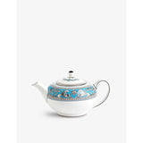 Wedgwood Florentine turquoise bone china teaware set, UK version