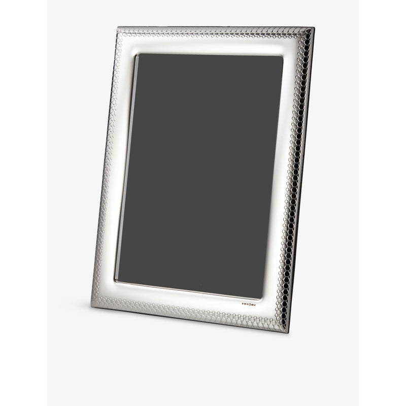 Arthur Price pearl sterling silver photo frame 7x5in, UK version