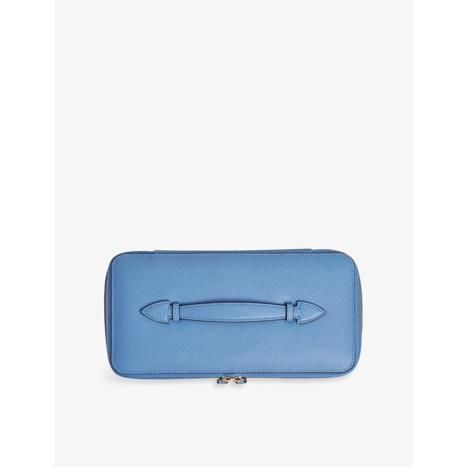 Smythson Panama leather jewellery case 26cm - British product