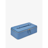 Smythson Panama leather jewellery case 26cm - British product