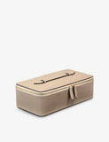 Smythson Panama Leather Jewellery Case