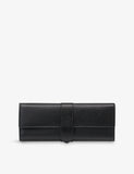 Smythson Panama small leather jewellery roll case, imported from the UK