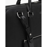 Smythson slim leather briefcase, imported from the UK