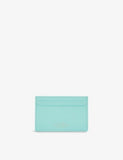 Smythson flat leather card holder in cross-grain - British product