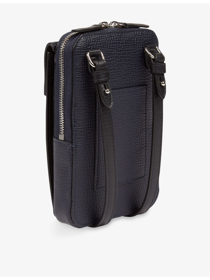 Smythson Ludlow leather cross-body pouch (British brand)