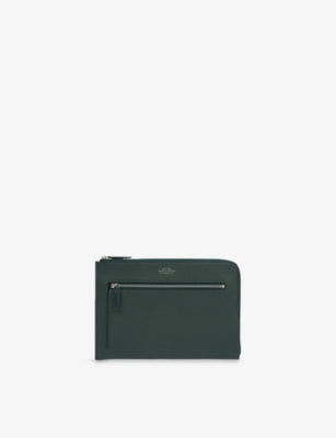 Smythson Ludlow Flat Leather Travel Organiser