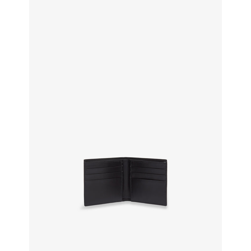 Smythson Panama leather wallet with six card slots - British product