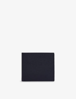 Smythson Panama 6-Card Slot Leather Wallet