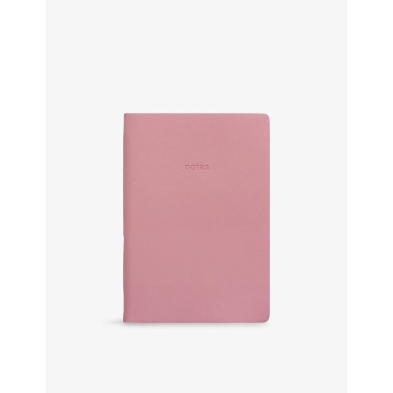 A5 Vegan-Leather Notebook - BROWN