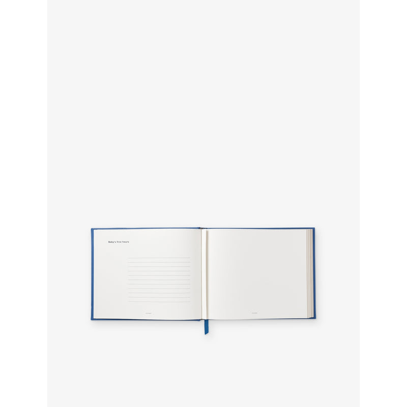 Smythson Panama leather baby book, UK version