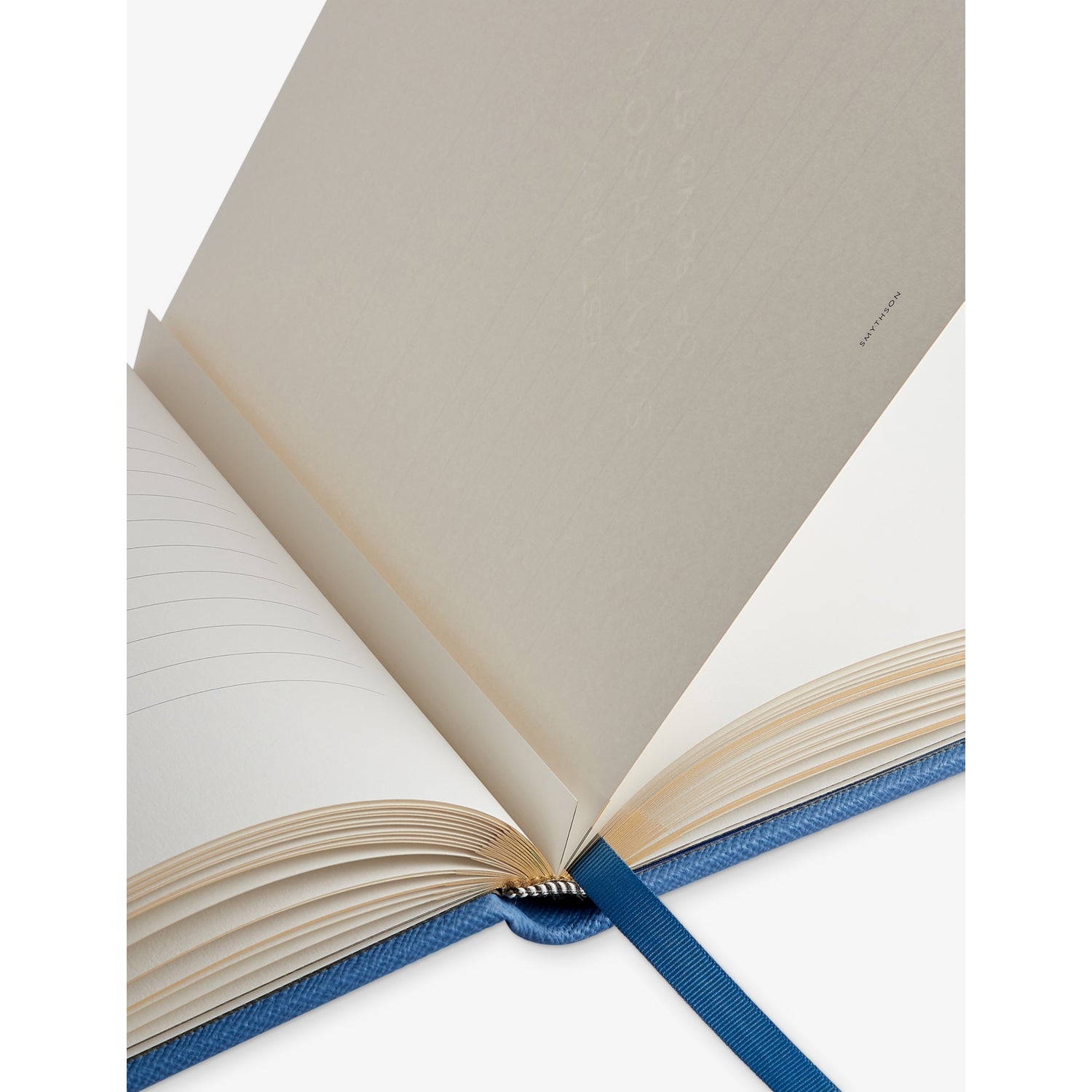 Smythson Panama leather baby book, UK version