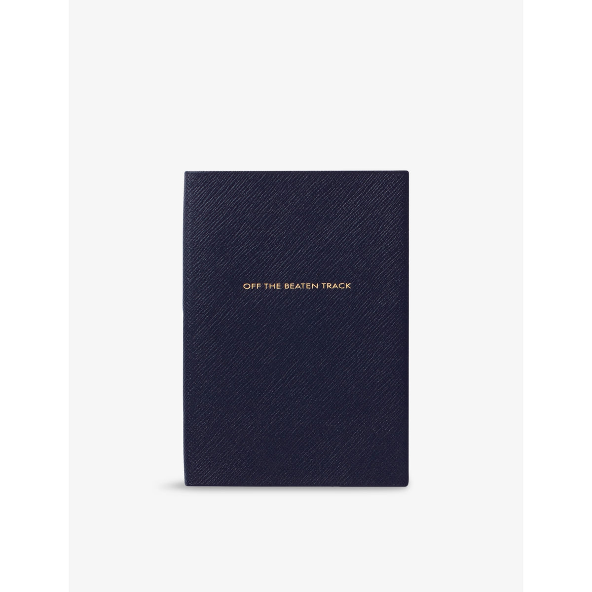 Off the Beaten Track Soho Leather Travel Journal 19.6cm x 14.3cm - NAVY