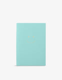 Smythson leather notebook Chelsea Happiness 16.7cm x 11.2cm, imported from the UK