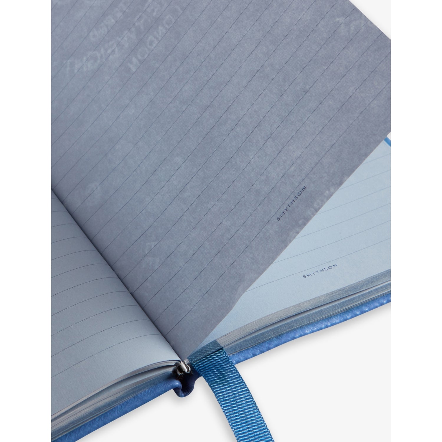 Smythson leather notebook Chelsea Happiness 16.7cm x 11.2cm, imported from the UK