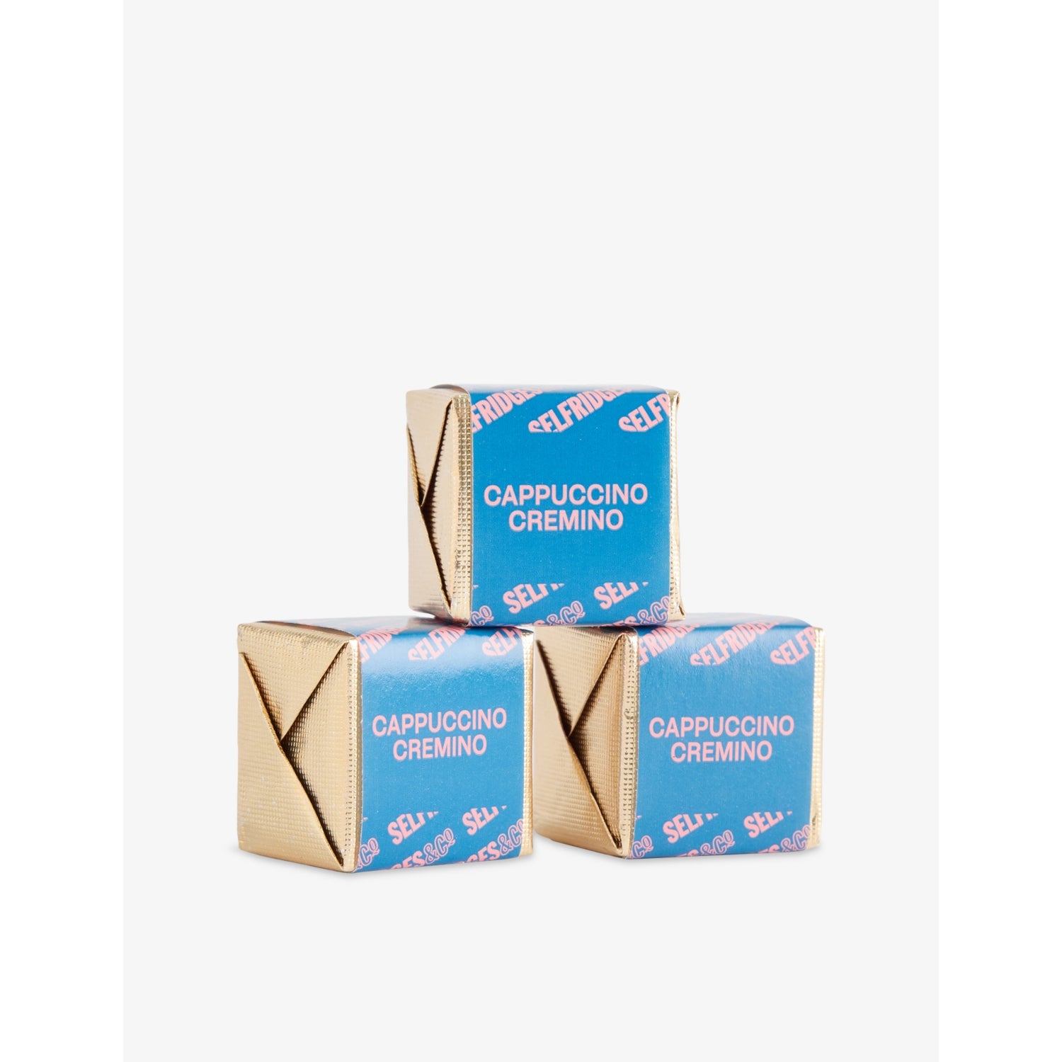 Selfridges Selection Cremino 8 triple layered hazelnut coffee paste chocolates 80g, imported from the UK