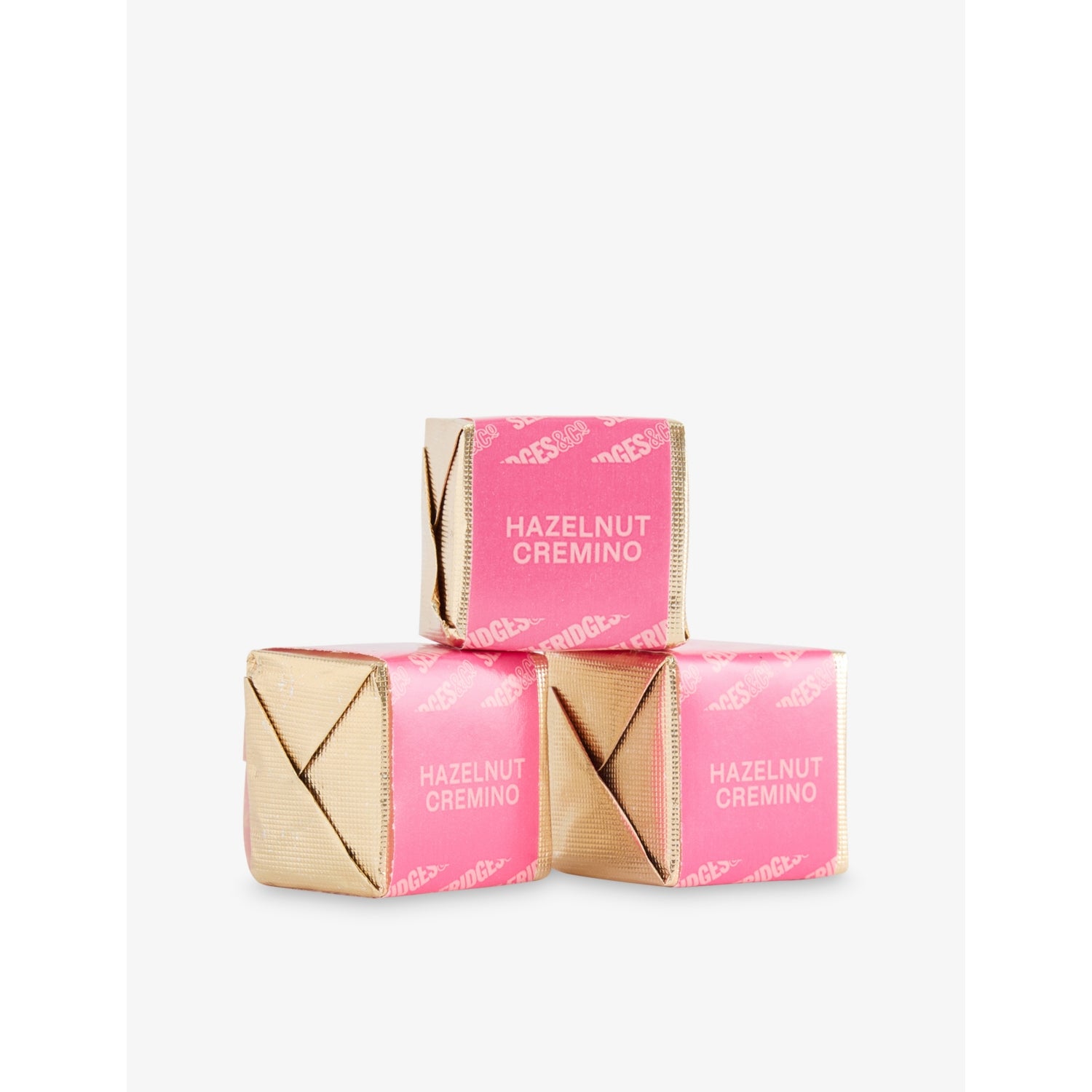 Selfridges Selection cremino chocolates white and milk hazelnut paste 80g, UK version
