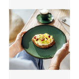 Villeroy & Boch Lave earthenware dessert plate 23.5cm (British brand)
