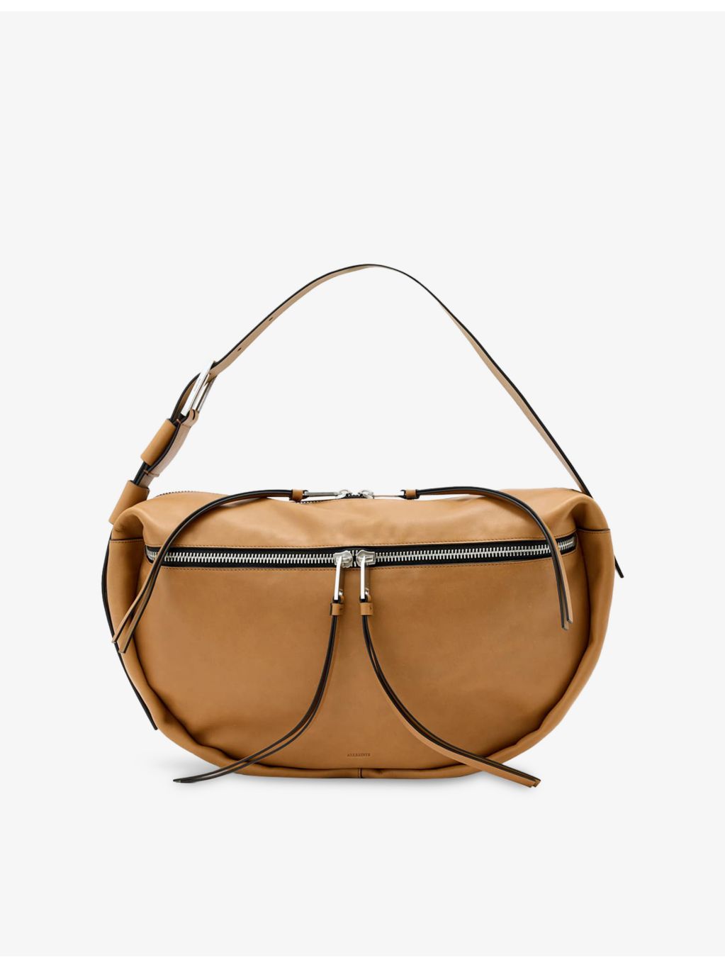 AllSaints Noemie leather shoulder bag 27cm - British product