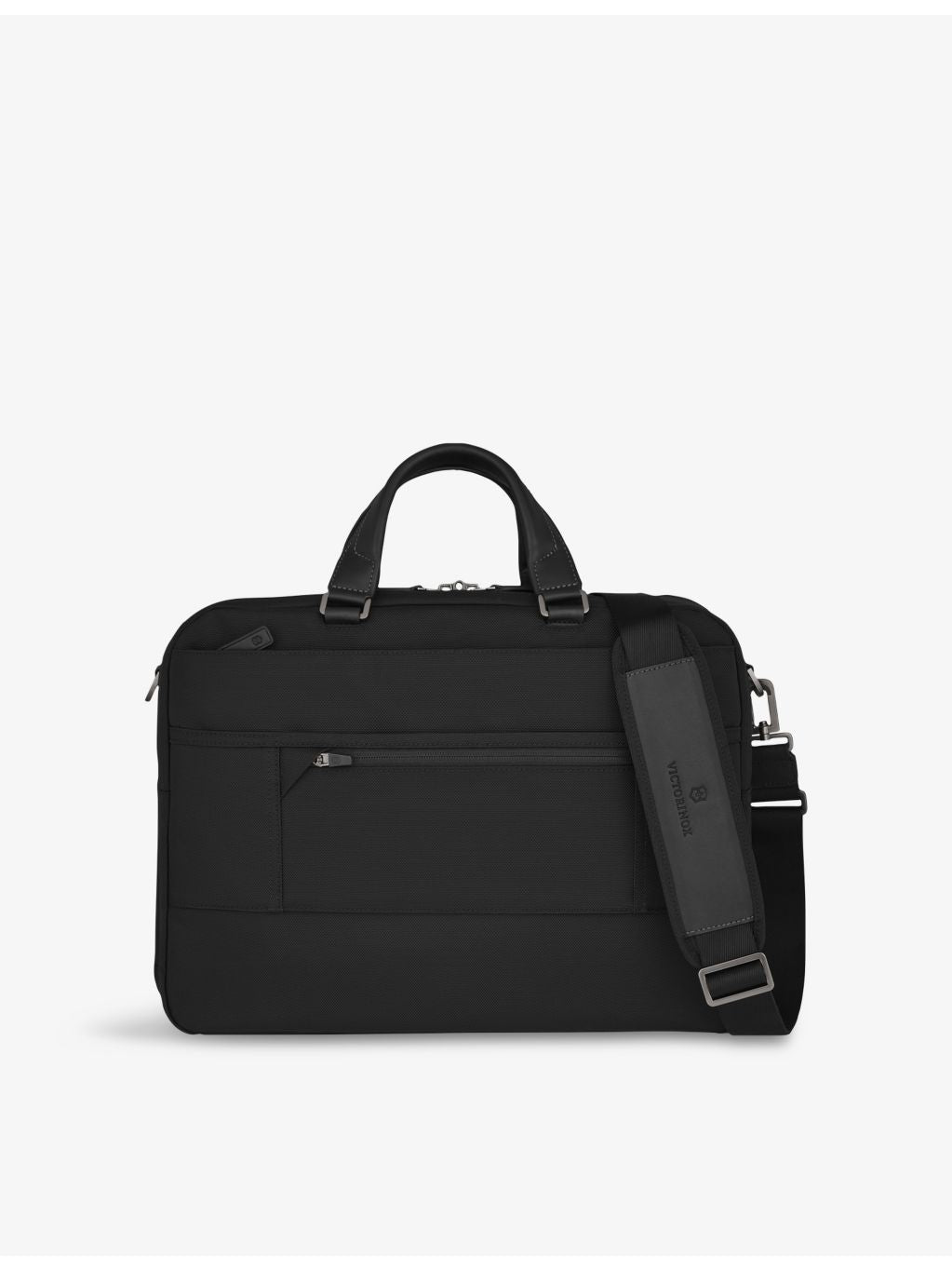 Victorinox woven and leather briefcase, imported from the UK