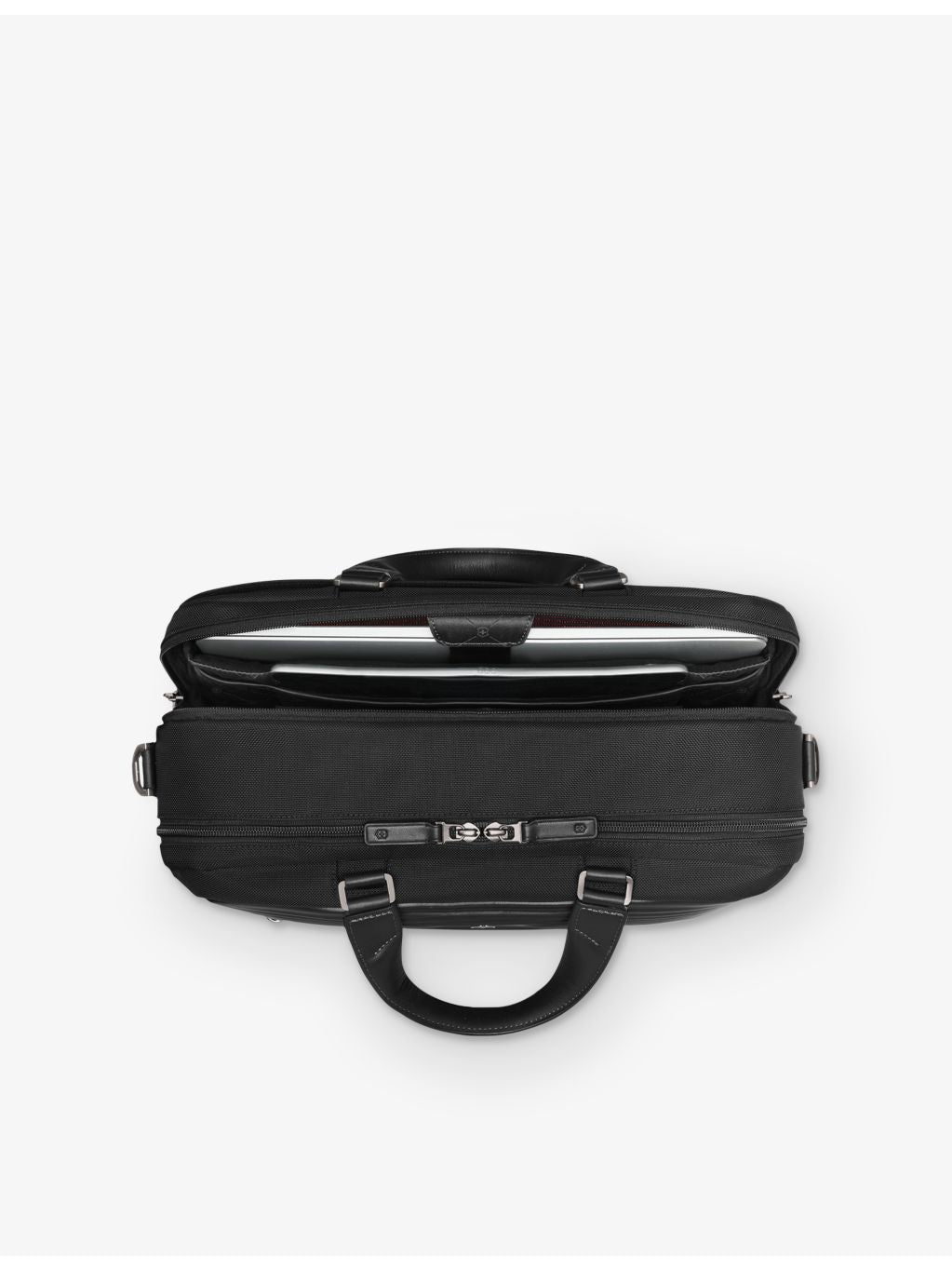 Victorinox woven and leather briefcase, imported from the UK