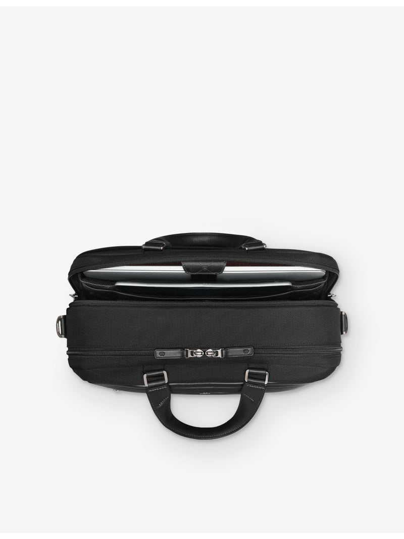 Victorinox woven and leather briefcase, imported from the UK