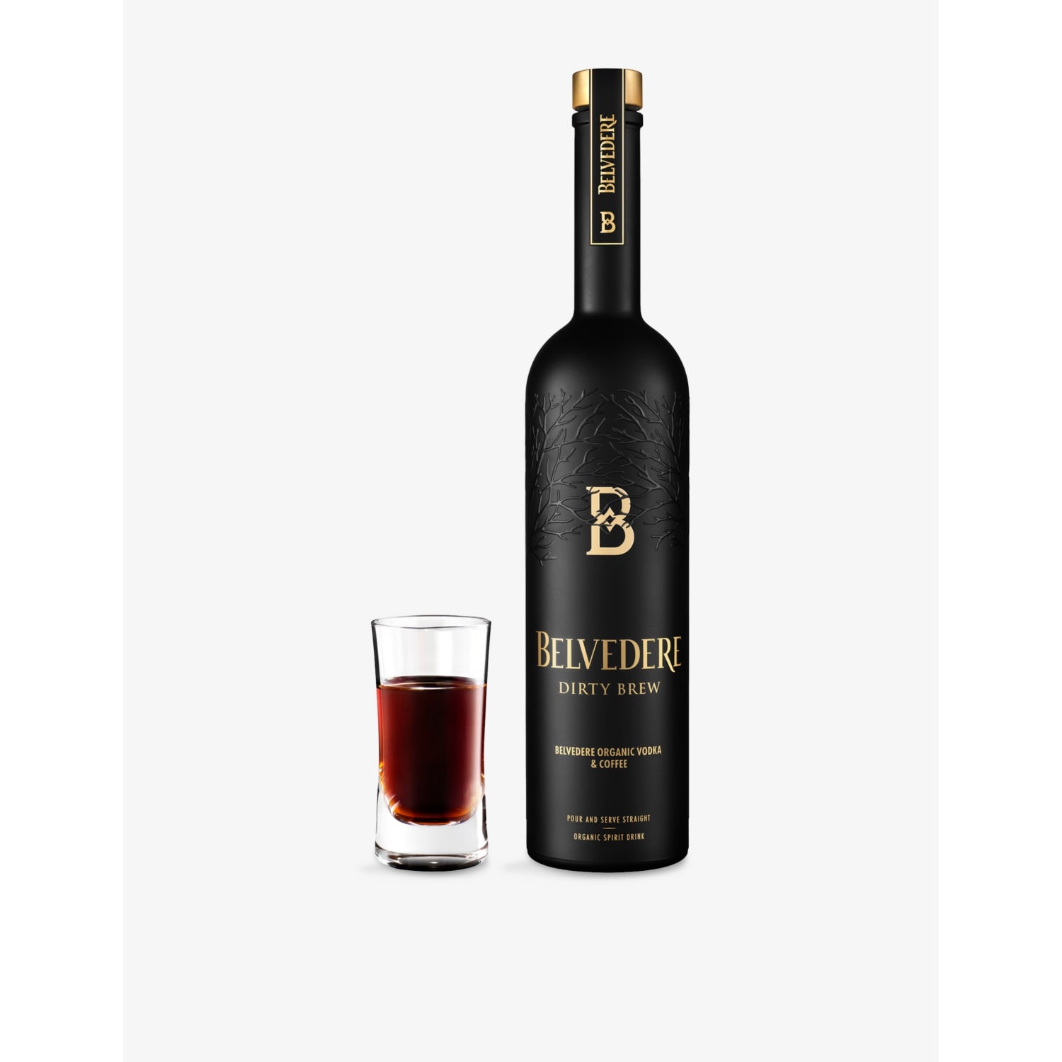 Belvedere Dirty Brew coffee vodka 700ml (British brand)