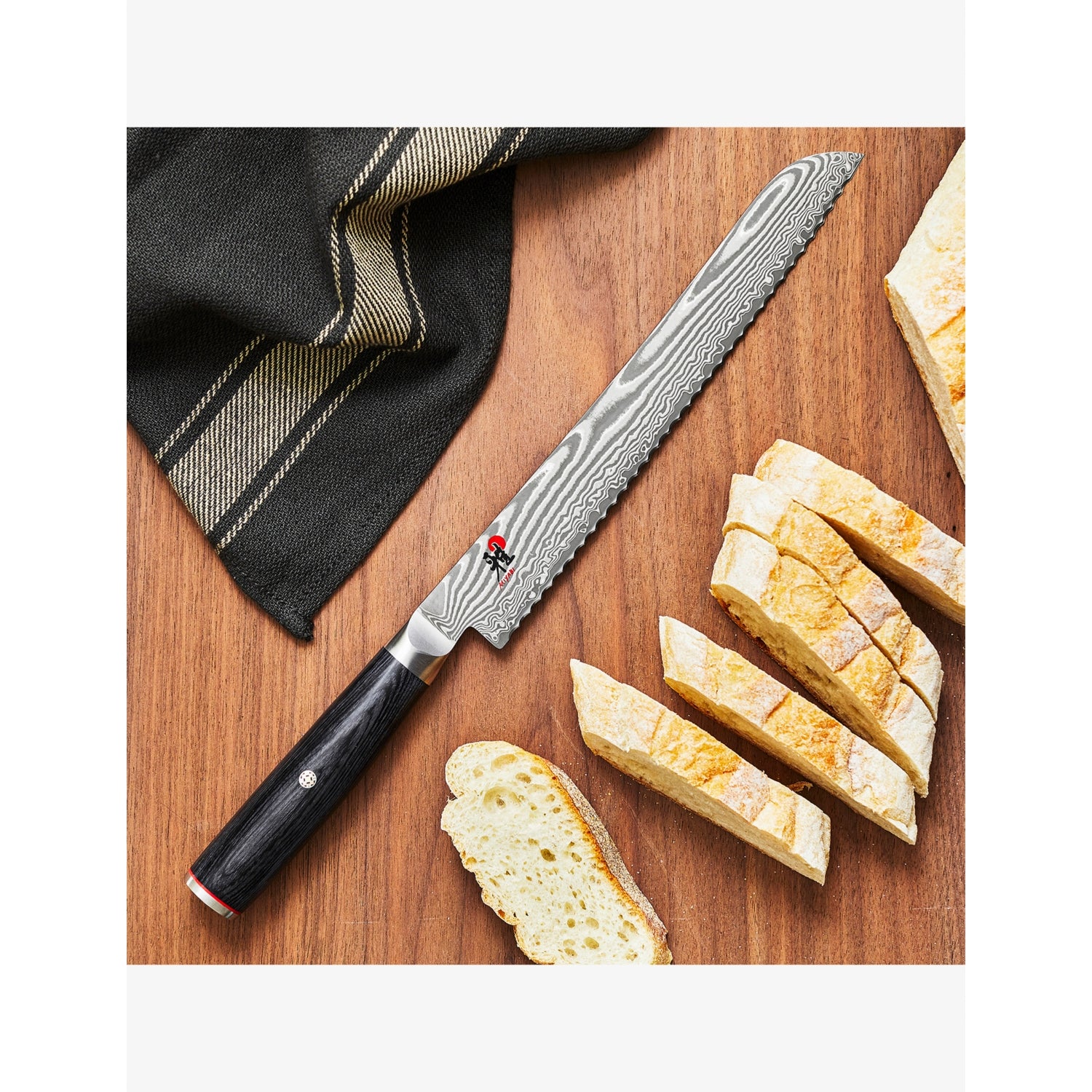 Miyabi 5000-FCD steel bread knife 42.5cm, UK version