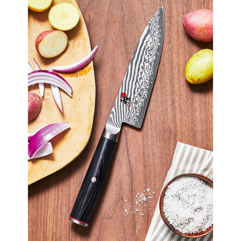 Miyabi gyutoh knife 5000-FCD Damascus steel 37.5cm, UK version