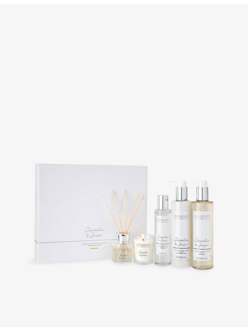 White Company Clementine & Juniper bathroom gift set, UK version