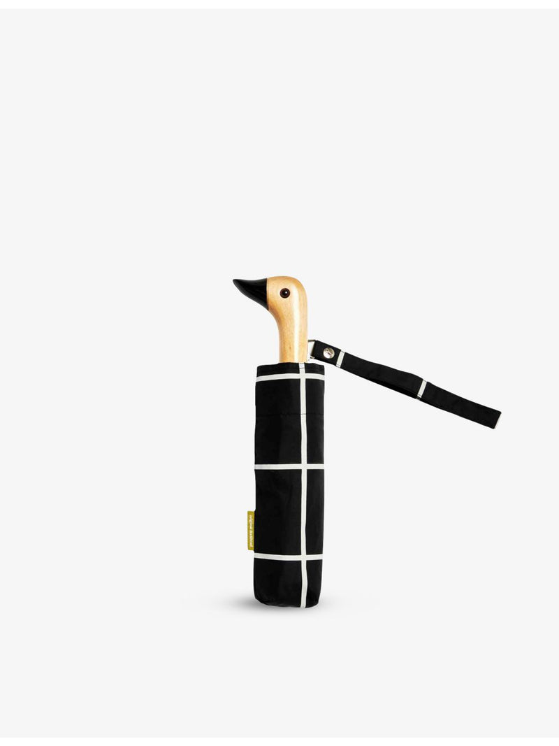 Duckhead compact grid-pattern umbrella 35cm (British brand)