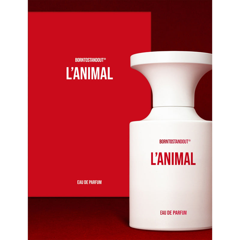 BORNTOSTANDOUT L'Animal Eau de Parfum 50ml, UK version