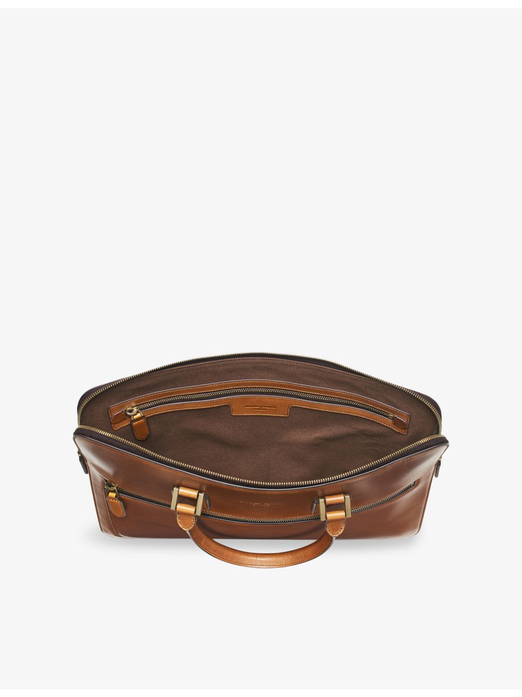 Aspinal of London Connaught Folio leather briefcase, UK version