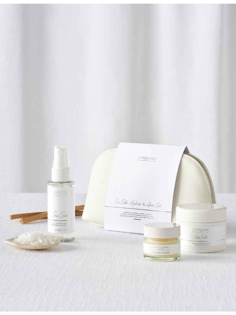 The White Company Sea Salt beauty set, imported from the UK