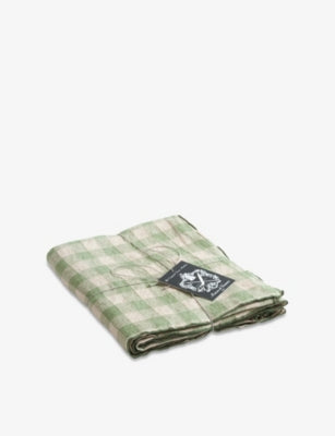 Bourdon vintage canvas tablecloth from Maison de Vacances, UK version