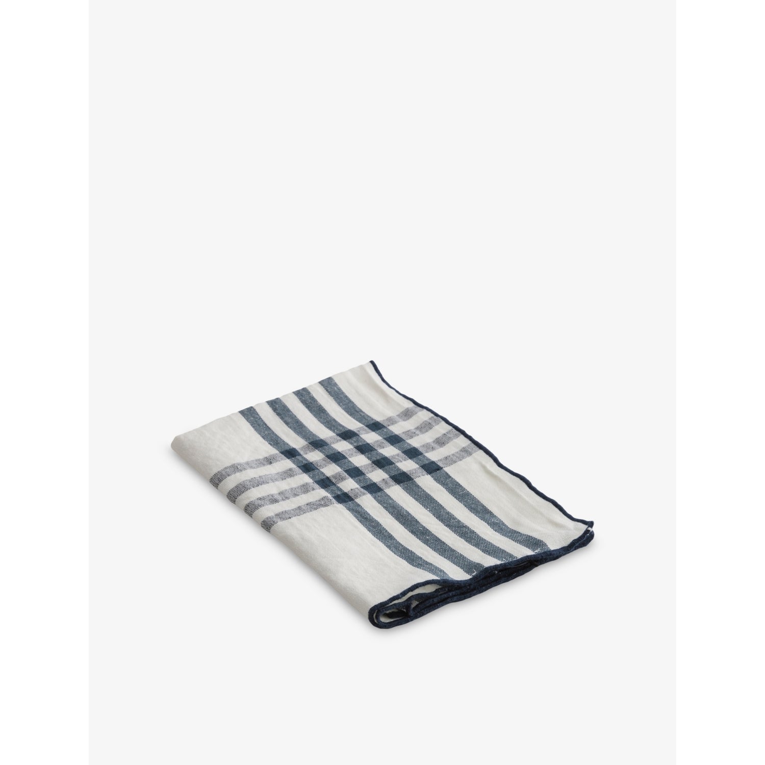 Mimi Country Linen and Cotton-Blend Canvas Tea Towel - PETROLE