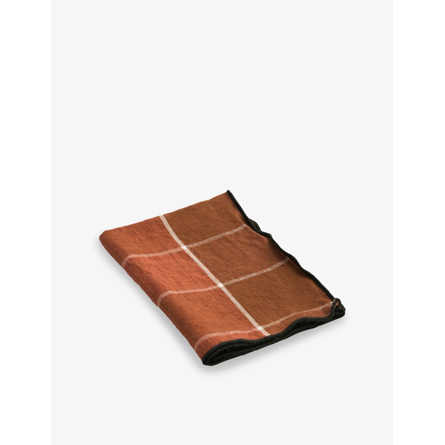 Mimi Nara Linen and Cotton-Blend Canvas Tea Towel - ARGILE