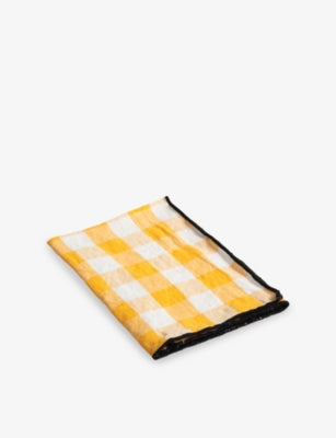 Mimi Vichy checked canvas napkin 45cm, UK version