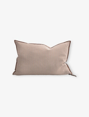 Maison de Vacances Portofino cotton linen cushion 40x60cm (British brand)