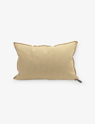 Maison de Vacances Portofino Cotton and Linen-Blend Cushion 40cm x 60cm