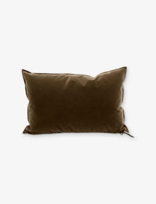 Maison de Vacances Palazzo Cotton-Velvet Cushion 40cm x 60cm