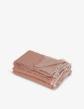 Maison de Vacances Crumpled Washed Linen Throw 140cm x 250cm