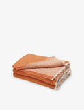 Maison de Vacances Crumpled Washed Linen Throw 140cm x 250cm