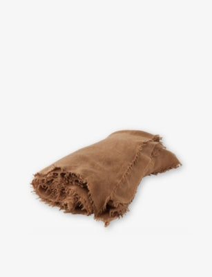 Maison de Vacances Fringed Cashmere Throw 150cm x 200cm