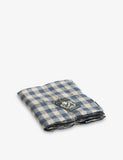 Maison de Vacances linen tablecloth Vichy check 170x240cm, imported from the UK