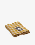 Maison de Vacances Vintage Vichy Linen Tablecloth 170cm x 240cm