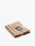 Maison de Vacances linen tablecloth Vichy check 170x240cm, imported from the UK