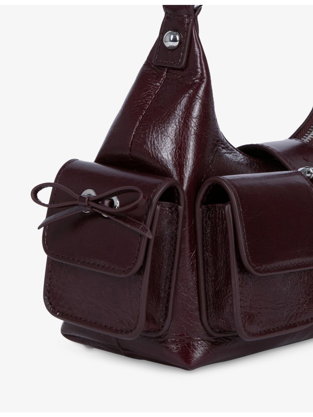 The Kooples Amelia small leather shoulder bag, UK version